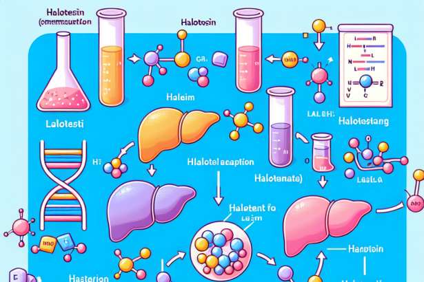 Caractéristiques métaboliques Halotestin pour les enzymes hépatiques élevées