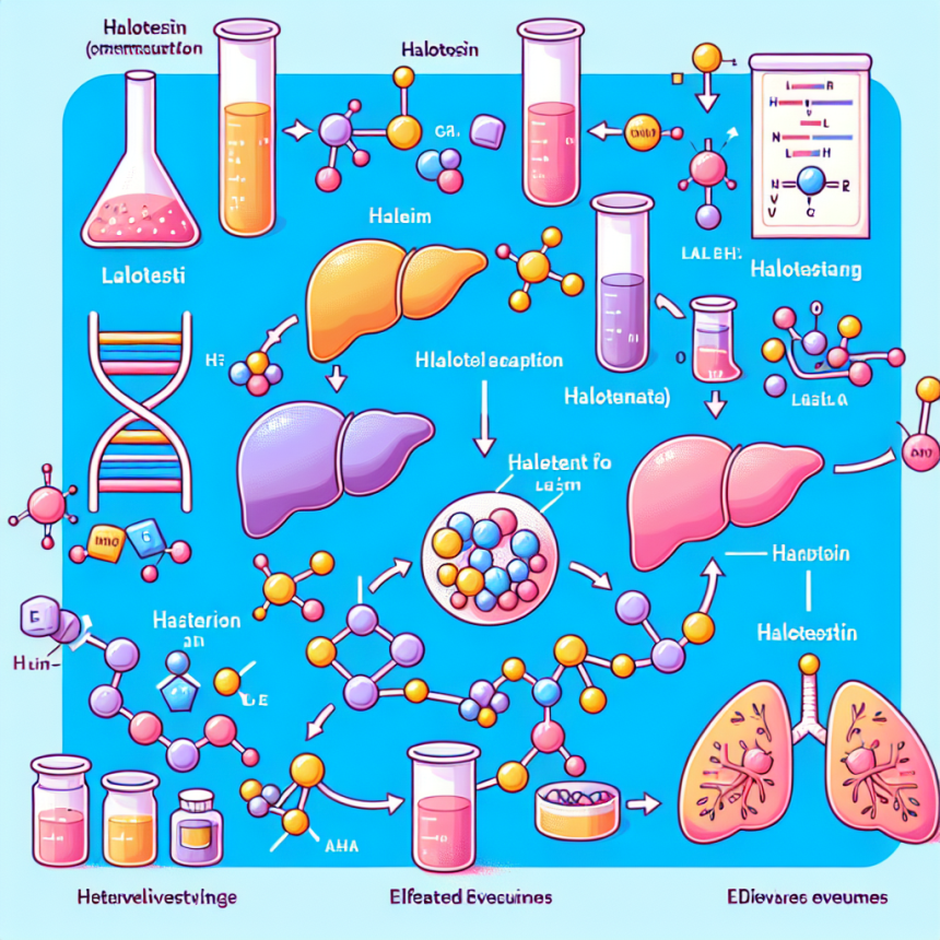 Caractéristiques métaboliques Halotestin pour les enzymes hépatiques élevées