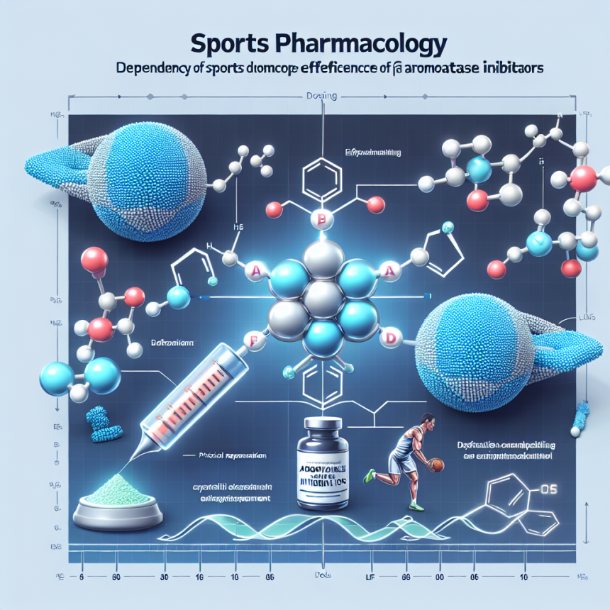 Dépendance de l'efficacité de la pharmacologie sportive par rapport au dosage exact des inhibiteurs de l'aromatase