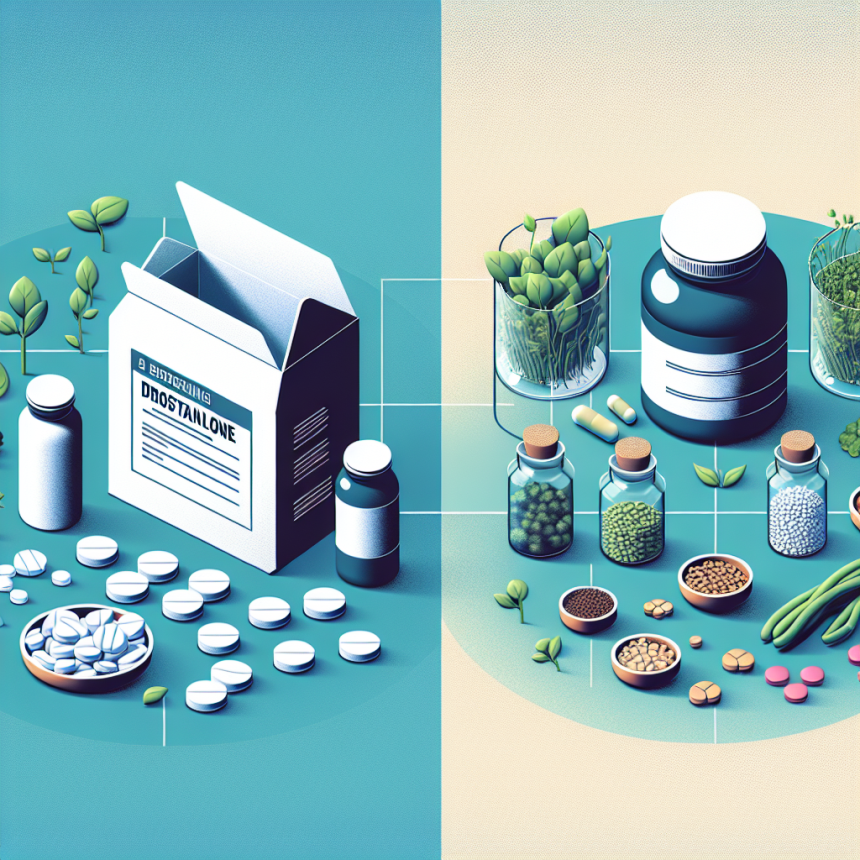 Drostanolone comprimés vs produits stéroïdiens naturels