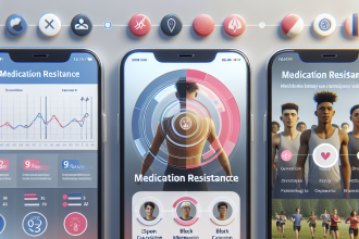 Caractéristiques de l'application Médicaments contre la résistance chez les jeunes athlètes