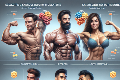 Comparaison des SARM à la testostérone chez les culturistes