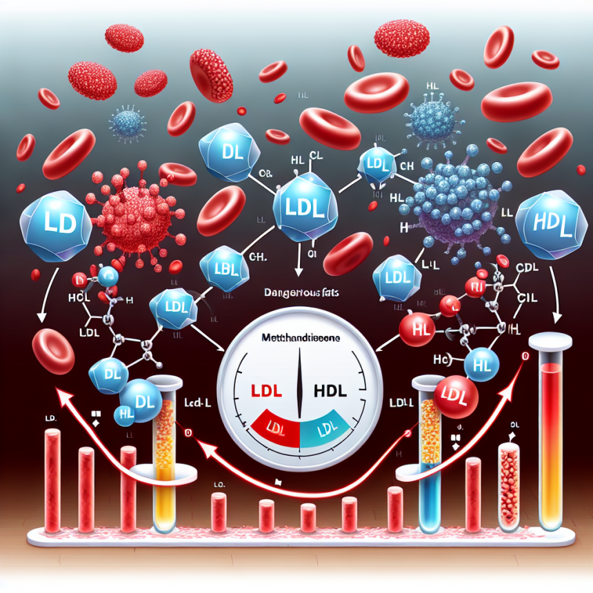 Effets de la méthandienone sur les taux sanguins de LDL et de HDL