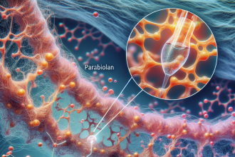 Influence de la perfusion de Parabolan sur la synthèse du collagène dans les tissus sains