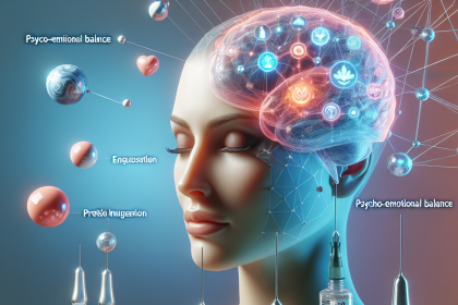 Infusion de peptides pour l'équilibre psycho-émotionnel lors de la gestion du stress