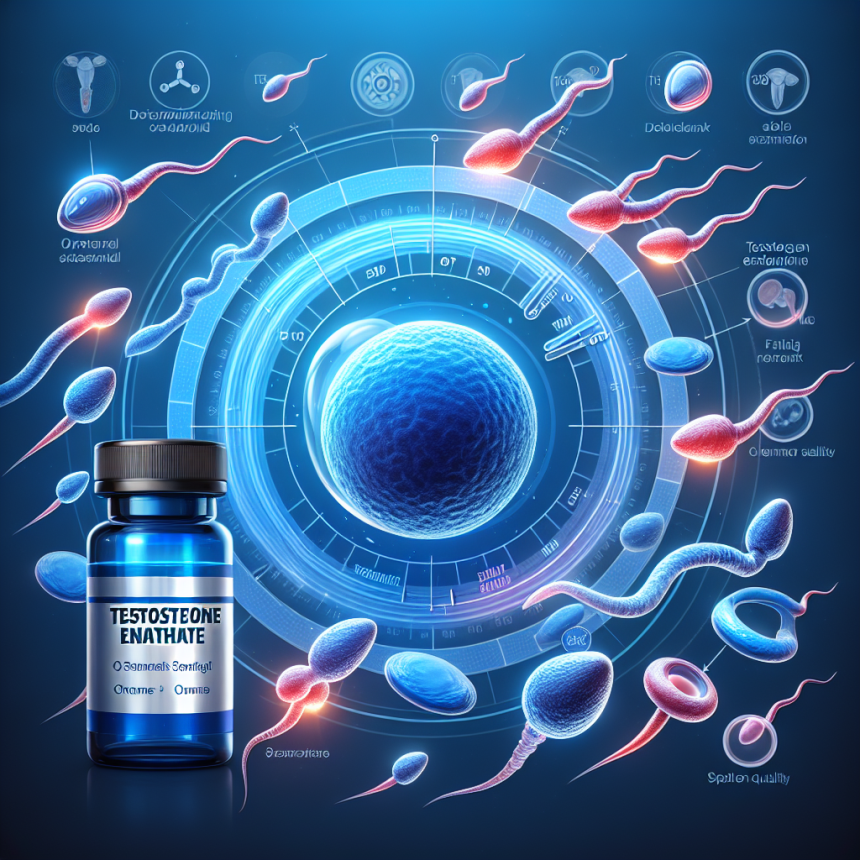 Testostérone énanthate et effet sur la qualité du sperme