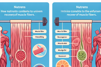 Comment les nutriments contribuent à la récupération uniforme des fibres musculaires
