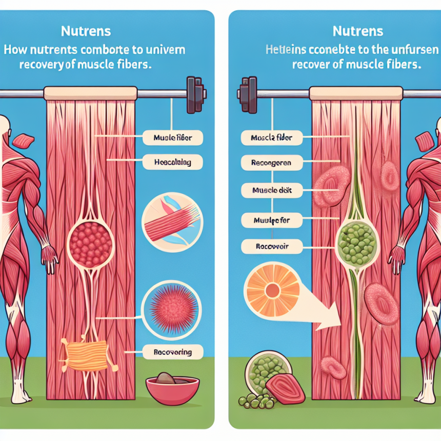 Comment les nutriments contribuent à la récupération uniforme des fibres musculaires