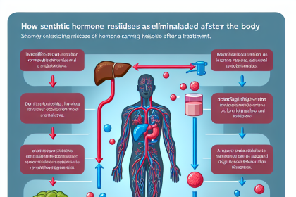 Comment les résidus d’hormones synthétiques sont-ils éliminés après une cure ?