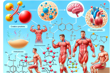 Effet de l'acétate de tréstolone sur la synthèse de créatine phosphate dans les muscles
