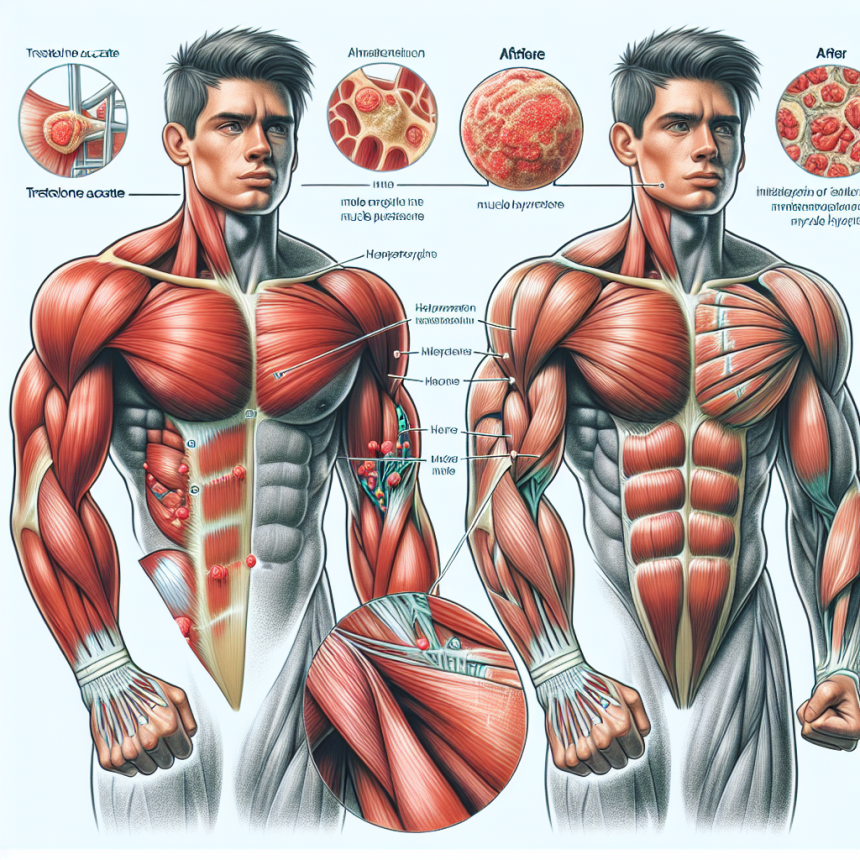 Étude des effets de l'acétate de trestolone sur l'hypertrophie musculaire