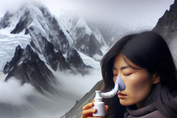 Médicaments nasaux et adaptation à l'altitude en alpinisme