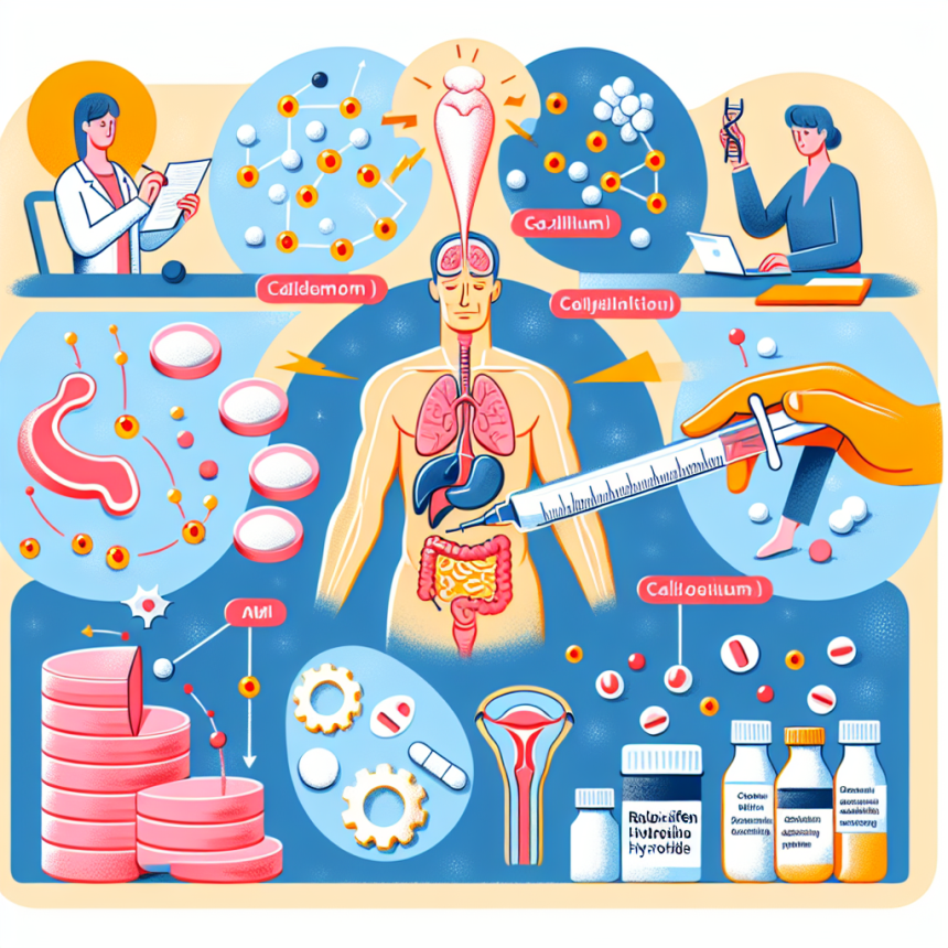 Rôle du chlorhydrate de raloxifène dans le maintien d'une calcémie normale