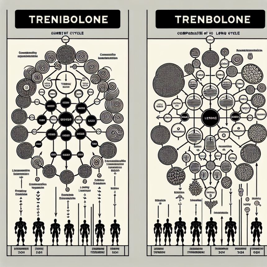 Trenbolone en cycles courts et longs : comparaison