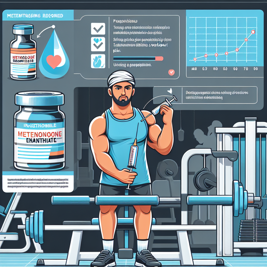 Utilisation de l'Énanthate de méthénolone injectable dans les entraînements de force
