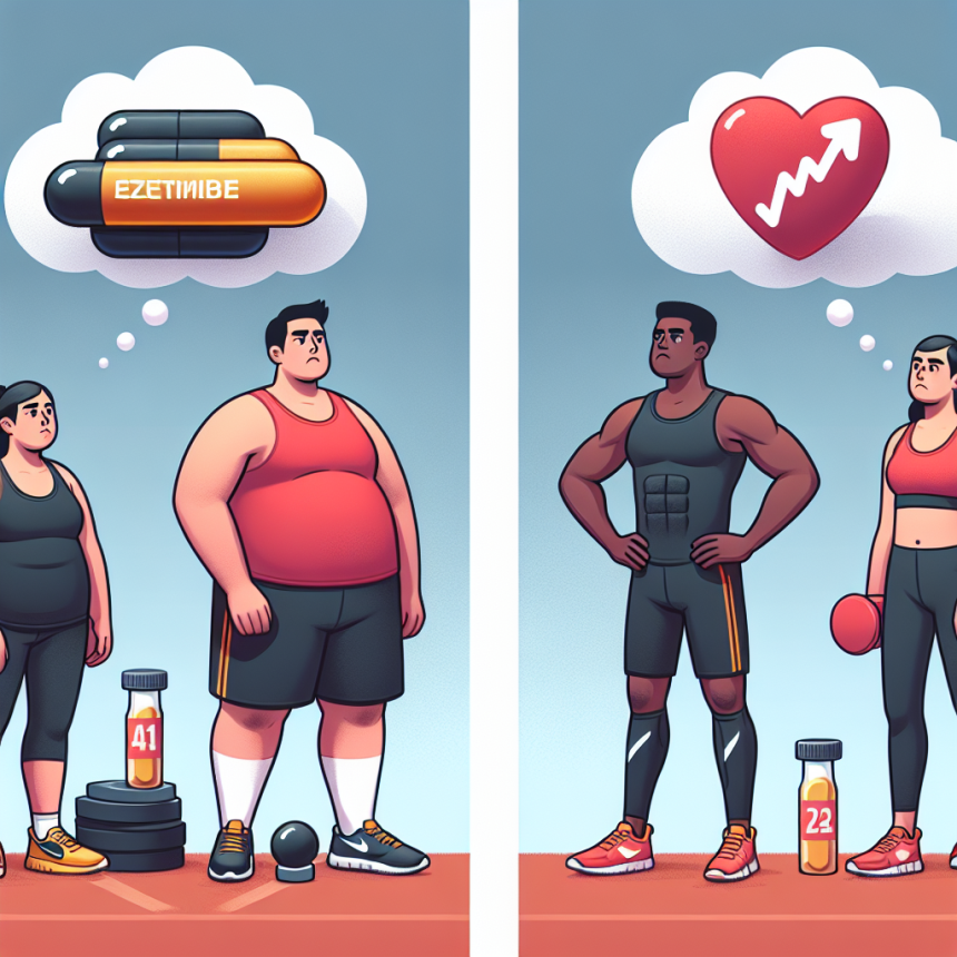 Effet de l'ézétimibe sur l'amélioration du profil lipidique chez les sportifs obèses