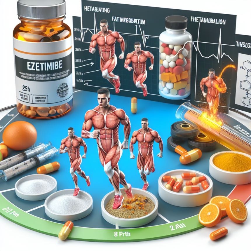 L'effet de l'ézétimibe sur l'amélioration du métabolisme des graisses chez les athlètes pendant la sèche