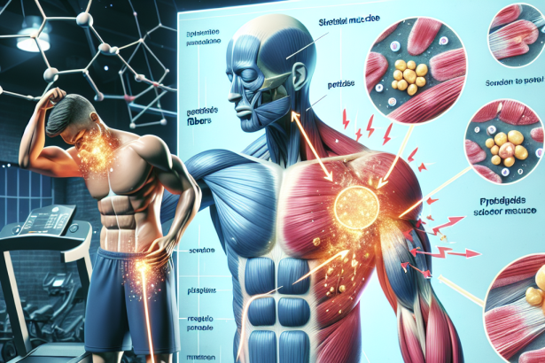 Les peptides et la réduction des courbatures après l'entraînement