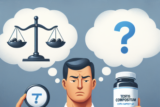 Testis Compositum est-il efficace en cas de faible taux de testostérone ?