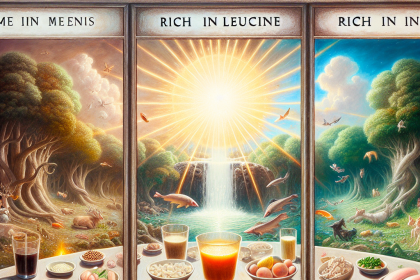 Menus “riches en leucine” : exemples pour la journée